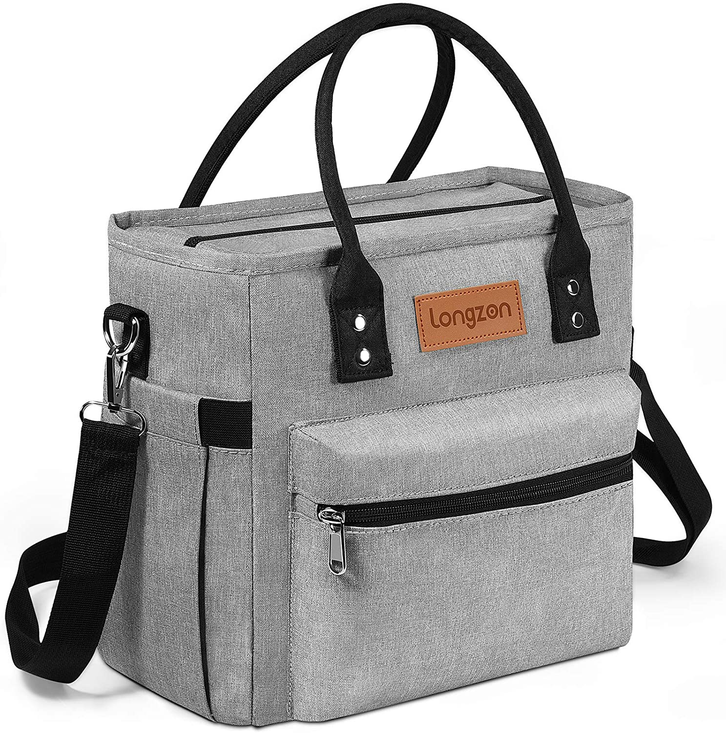 Urtala 9L Bolsa Termica Porta Alimentos Hombres y Trabajo Portatil Lunch Bag con Dos Compartimentos para Mujer Picnic Escuela 